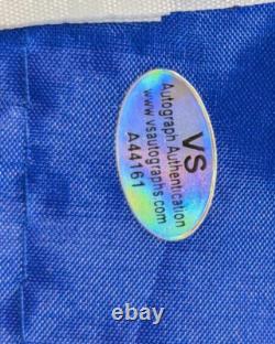 Drapeau AUTHENTIQUE 5'x3' SIGNE DONALD TRUMP MAGA 2024 Certificat d'authenticité Ramenez l'Amérique en arrière