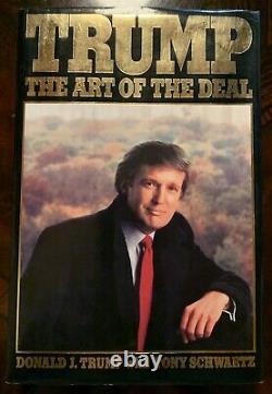 Édition Électorale, Livre Signé Et Certifié Président Des États-unis Donald Trump Art Of Deal