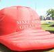 Énorme 8 Pieds Donald Trump Gonflable Maga Red Hat Balloon Signe Jumbo