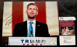 Eric Trump a signé l'autographe du chapeau authentique 'Make America Great Again' MAGA fabriqué aux États-Unis