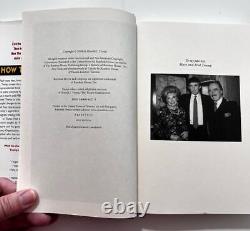 Exemplaire signé par Trump de son livre de 2004 Comment devenir riche POTUS45 mikesartifacts