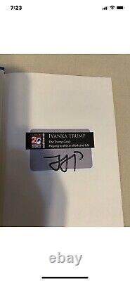 Ivanka Trump A Signé Le Livre De La Carte De Prépondérance Hardcover Première Edition Rare