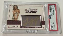 Ivanka Trump Président Apprentice Signé Cut Auto Card 1/1 Psa/dna Slab