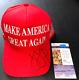 Ivanka Trump A Signé Le Chapeau Officiel Make America Great Maga Donald 2016 2024 Jsa