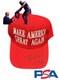 Jon Bones Jones Casquette Maga Signée Make America Great Trump Ufc Maison Blanche Psa