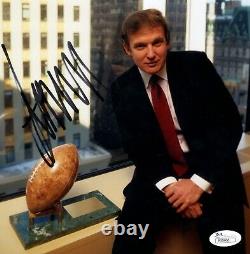Jc&c Donald Trump Autographe Signé Photographie Couleur Certifiée Par Jsa