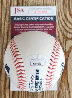 Kellyanne Conway a signé une balle de baseball OMLB avec un certificat d'authenticité JSA n° AI99360 Donald Trump MAGA.