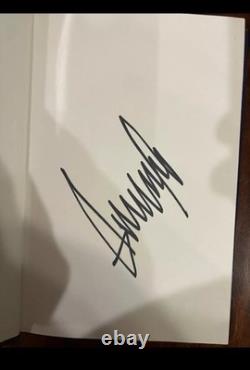 L’Amérique handicapée SIGNÉ AUTOGRAPHIÉ Donald Trump