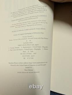 L'Art du Retour - Donald J. Trump Édition Signée 1ère Édition (1997)