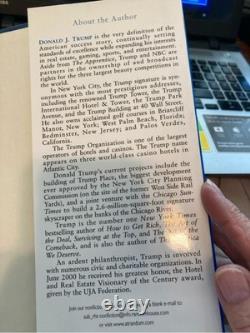 LIVRE SIGNÉ PAR DONALD J. TRUMP - PENSEZ COMME UN MILLIARDAIRE - 1re ÉD. 2004