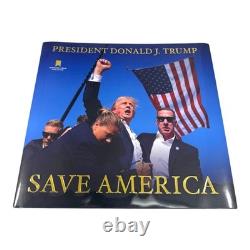 LIVRE 'Save America' SIGNÉ par le Président Donald Trump + Ensemble de Billets pour l'Inauguration 2025