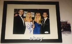 Lara Trump Signé Autographié 8x10 Photo Encadrée Matted Maga Donald Jsa Coa Rare