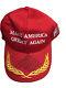 Le Président Donald J. Trump 45e Signé Maga Hat