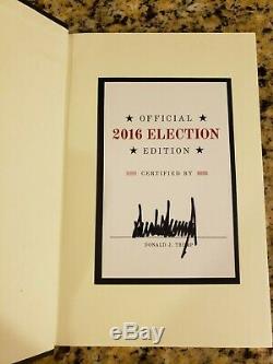 Le Président Donald J. Trump Art Autographe De The Deal, Autosigné