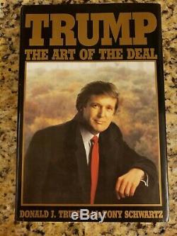 Le Président Donald J. Trump Art Autographe De The Deal, Autosigné