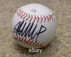 Le Président Donald J Trump Signé Autographe Mlb Baseball