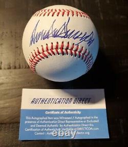 Le Président Donald Trump #45 A Signé Le Baseball De La Ligue Officielle Autographiée Avec Le Coa