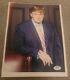 Le Président Donald Trump A Signé 8x10 Photo Psa/dna Loa Authentic #aj04879 45 Potus