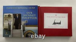 Le Président Donald Trump A Signé Autographe Notre Journey Together Livre Avec Jsa Maga