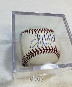 Le Président Donald Trump A Signé Autographié Officiel Mlb Baseball Authentique W Coa