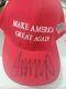 Le Président Donald Trump A Signé Autographied Maga Hat Avec Coa