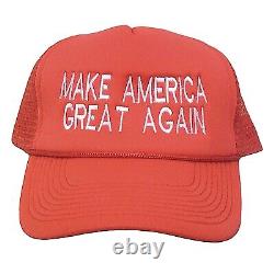 Le Président Donald Trump A Signé USA Baseball Jersey Avec Maga Hat Proof Autograph
