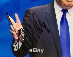 Le Président Donald Trump Autographe Photo 8 X 10 Jsa Président