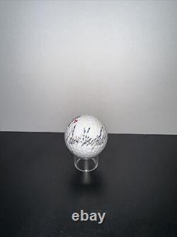 Le Président Donald Trump Autographié Ballon De Golf Signé Avec Coa