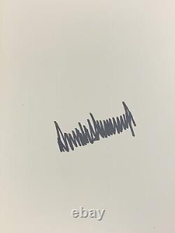 Le Président Donald Trump Autographié Signé Comment Obtenir Un Livre Riche 2020 + Don Jr