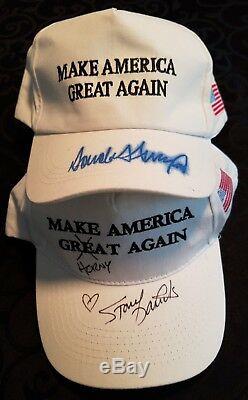 Le Président Donald Trump Signature Campaign Hat Stormy Daniels Signé Maga Hat