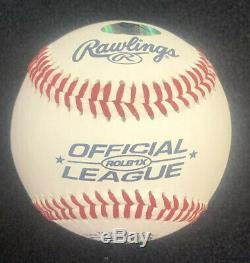 Le Président Donald Trump Signé Autographié Potus Baseball Avec Coa