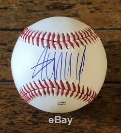 Le Président Donald Trump Signé Autographié Potus Baseball Coa