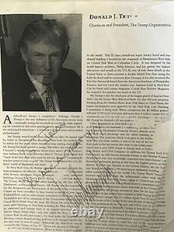 Le Président Trumps Autographe À Jason Mcelwain, J-mac, Le Garçon Autiste Connu Dans Le Monde