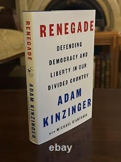 Le député Adam Kinzinger a signé la destitution du président rebelle Donald Trump.