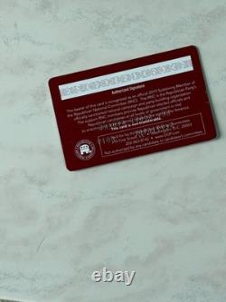 Le président DONALD TRUMP a signé une carte de membre avec autographe 2019, COA, superbe présentation