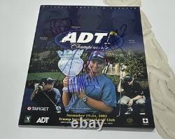 Le président Donald J. Trump a signé Golf Magazine 2002 Jsa Loa