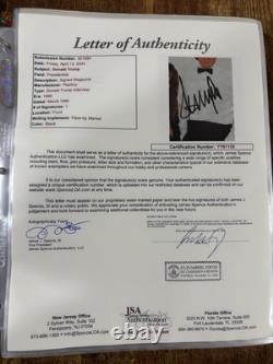 Le président Donald Trump a signé un magazine Playboy avec un certificat d'authenticité JSA, autographié, exemplaire rare.