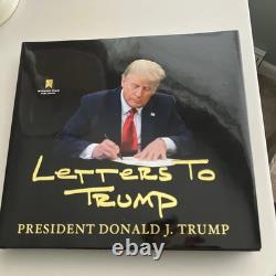 Lettres à Trump, édition signée