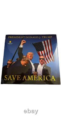 Livre 'Président Donald Trump Sauver l'Amérique' avec autographié à la main