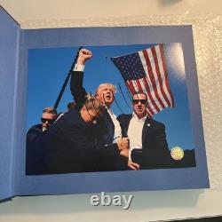 Livre 'Président Donald Trump Sauver l'Amérique' avec autographié à la main