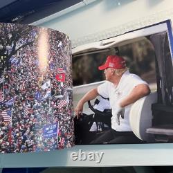 Livre 'Président Donald Trump Sauver l'Amérique' avec autographié à la main