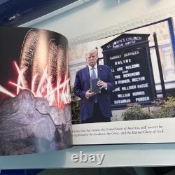 Livre 'Président Donald Trump Sauver l'Amérique' avec autographié à la main