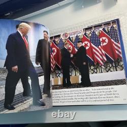 Livre 'Président Donald Trump Sauver l'Amérique' avec autographié à la main