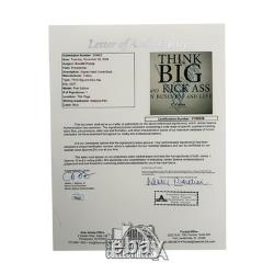 Livre 'Think Big and Kick Ass' dédicacé par Donald Trump JSA LOA