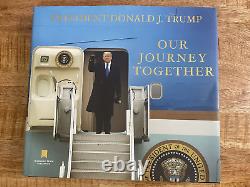Livre de Donald J. Trump Notre parcours ensemble Président Histoire en couverture rigide