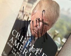 Livre dédicacé signé de Donald Trump BAS Beckett LOA