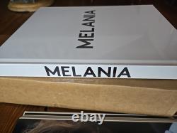 Livre en édition collector signé par Melania Trump. Édition de luxe. Toujours sous plastique.