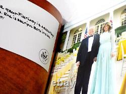 Livre relié ÉPUISÉ de notre voyage ensemble signé par le président DONALD TRUMP