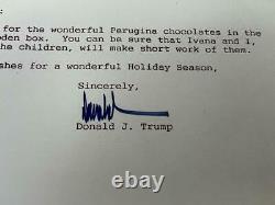 Lot Donald J. Trump+ivana+marla Maples Autograph Lettres Notes Ephemera Scrapbook