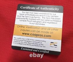 Maillot de baseball dédicacé #47 de Donald Trump avec le drapeau MAGA, Président avec certificat d'authenticité